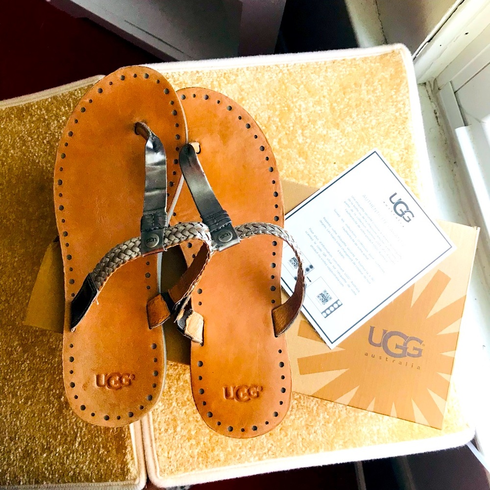 Ugg Sandals metallic Size 8